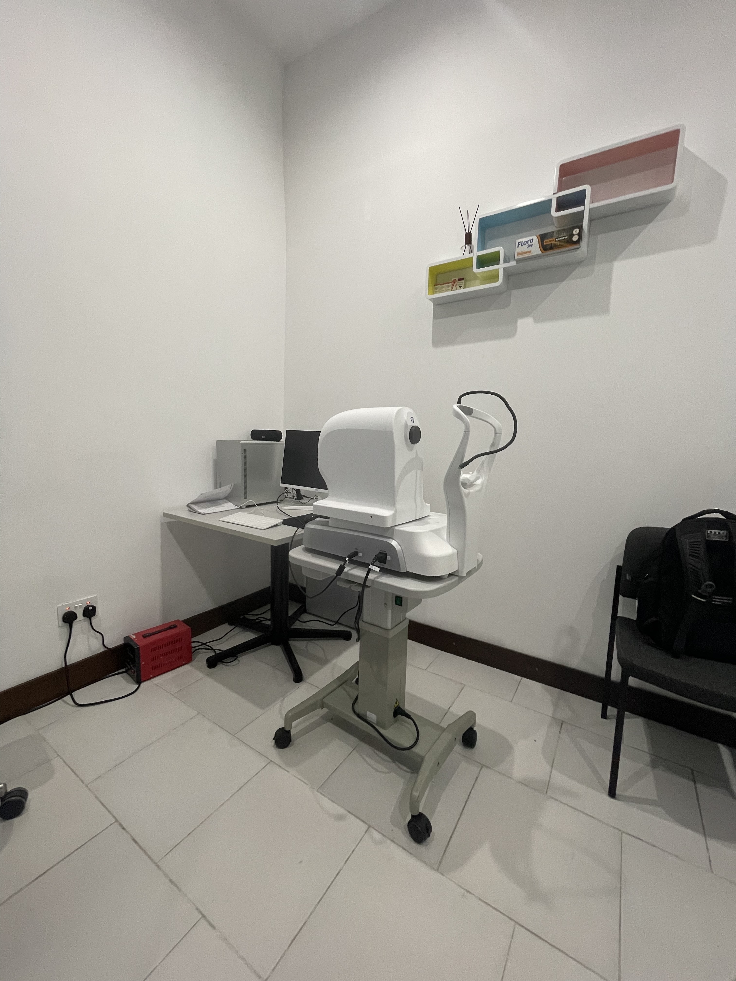 OCT - intraocular pressure measurement device